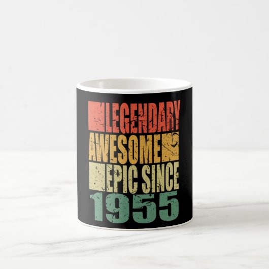 Mug Légendaire depuis 1955, Anniversaire (Centre)