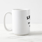 Mug Légendaire depuis 1996 (Gauche)