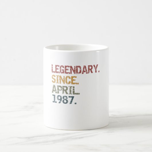 Mug Légendaire depuis avril 1987 (Centre)