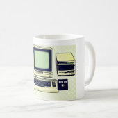 Mug Légendaire ordinateur rétro Commodore 64 (Devant droit)