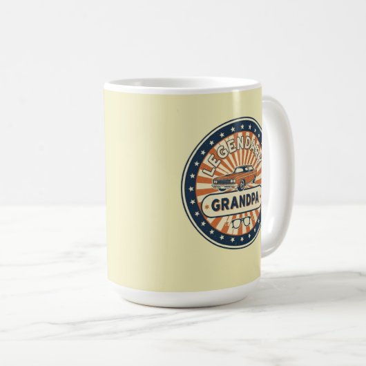 Mug legendary grandpa (Devant droit)