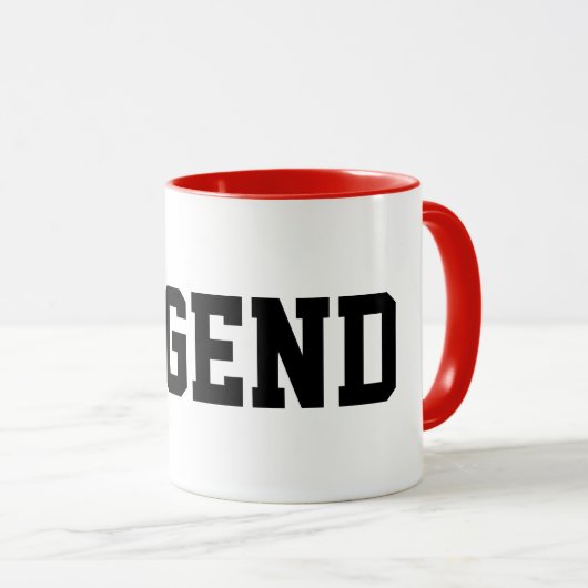 Mug Légende (Devant droit)