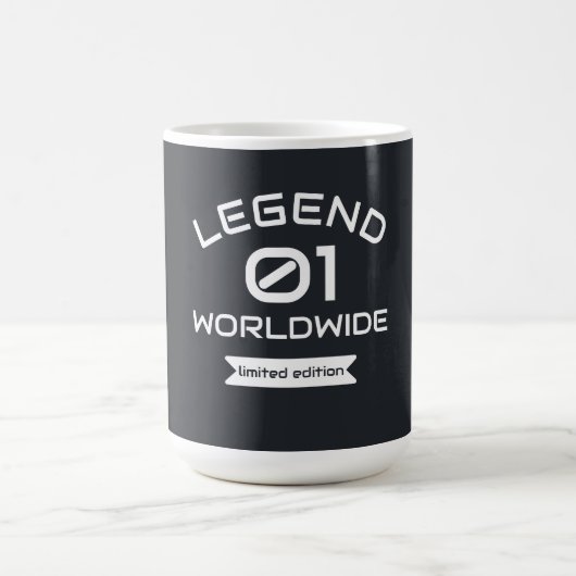 Mug légende 01 édition limitée mondiale (Centre)