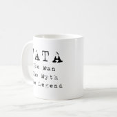 Mug Légende de mythe d'homme de Tata (Devant gauche)