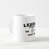Mug Légende depuis 1973 (Devant gauche)