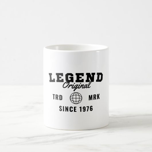 Mug Légende depuis 1976 (Centre)