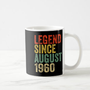 Mug Légende depuis août 1960 65 ans Vibes 65 Ans