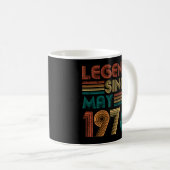 Mug Légende Depuis Mai 1976 47Th 47 (Devant droit)