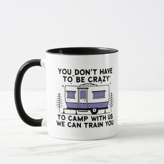 Mug Légende du camping depuis toujours (Gauche)