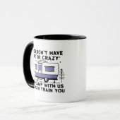 Mug Légende du camping depuis toujours (Devant gauche)