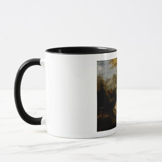 Mug Légende du cavalier sans tête fantôme d'Halloween (Gauche)