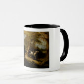 Mug Légende du cavalier sans tête fantôme d'Halloween (Devant droit)