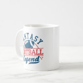 Mug Légende du football Imaginaire (Devant gauche)