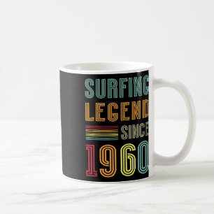 Mug Légende du Surf 1960 65 Ans Eau Surf 65e Naissance