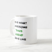 Mug légende du tennis (Devant gauche)