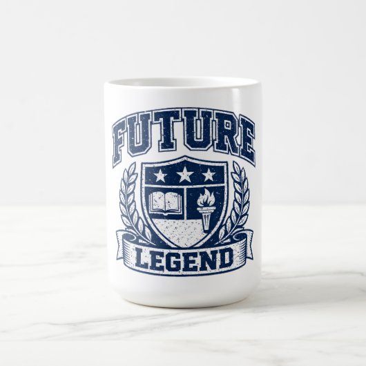 Mug Légende future – Fierté de l'étudiant ambitieux (Centre)