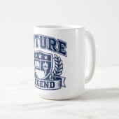 Mug Légende future – Fierté de l'étudiant ambitieux (Devant droit)
