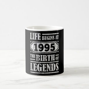 Mug Légende née en 1995 Cadeau d'anniversaire rétro vi