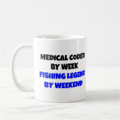 Mug Légende pêche Codeur Médicale (Gauche)