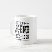 Mug Légende vivante depuis 1965 (Devant gauche)