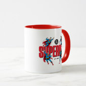 Mug Légendes de Superman pour toujours Graphique (Devant droit)