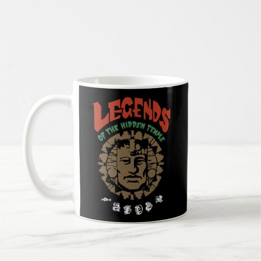 Mug Légendes Du Poster vintage Du Temple Caché (Gauche)