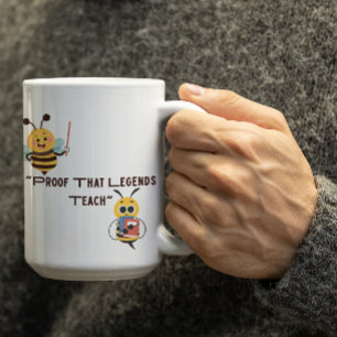 Mug Légendes personnalisables Enseignement d'abeille