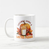 Mug Leggings, Feuilles et lattes S'il vous plaît - Aut (Gauche)