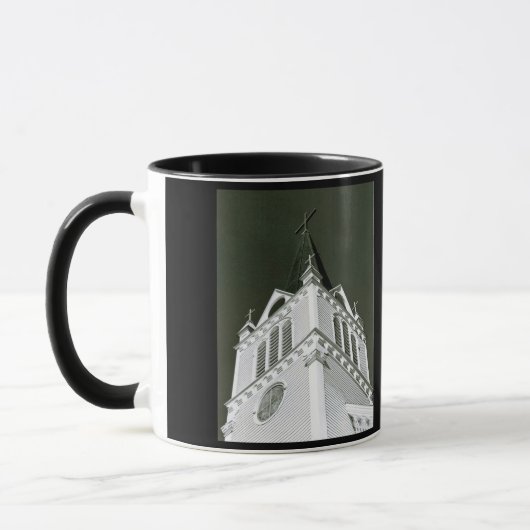 Mug L'église catholique d'Anne de saint sur l'île de (Gauche)