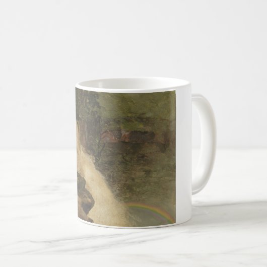 Mug L'église Frederic Edwin - Une cascade en Colombie (Devant droit)
