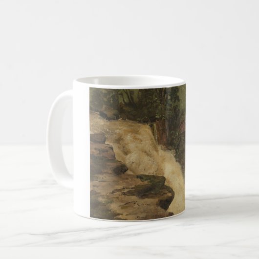 Mug L'église Frederic Edwin - Une cascade en Colombie (Devant gauche)