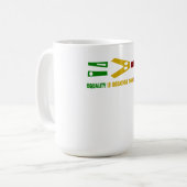 Mug l'égualité est plus grande que la division (Devant gauche)