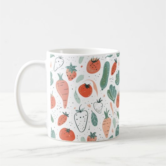 Mug Légumes à main (Gauche)