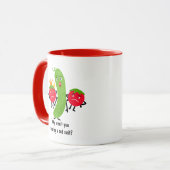 Mug Légumes amusants (Devant gauche)