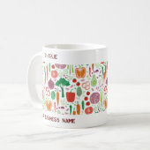 Mug Légumes Petites entreprises Promotion (Devant gauche)