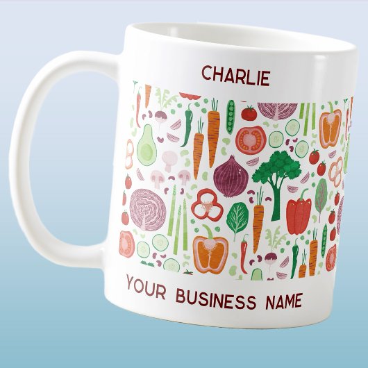 Mug Légumes Petites entreprises Promotion