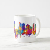 Mug Leicester England Skyline (Devant droit)
