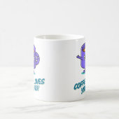 Mug L'élégance chaleureuse du café (Centre)