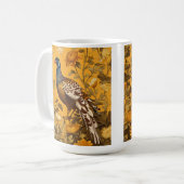 Mug L'Élégant faisan William Morris Inspiré (Devant gauche)