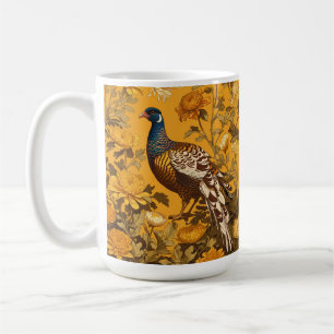 Mug L'Élégant faisan William Morris Inspiré