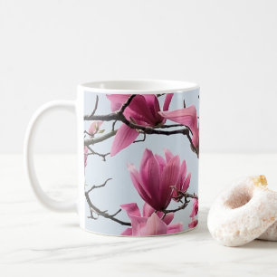 Mug L'Élégant Magnolia Rose Fleurit Un Hanami Pacifiqu