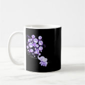 Mug L'éléphant Bombarde violet Surdose Aware (Gauche)