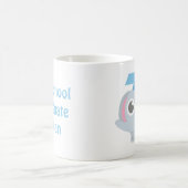 Mug L'éléphant mignon badine l'obtention du diplôme de (Centre)