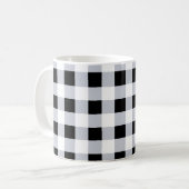 Mug L'élevage de buffles noirs et blancs Coche-blanc (Devant gauche)