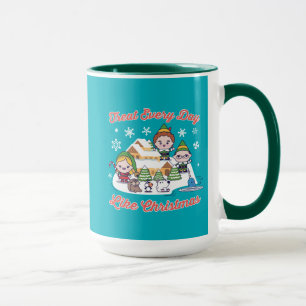 Mug L'elfe Buddy Chibi Graphique