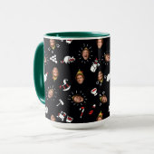 Mug L'elfe Buddy motif gribouillis noir (Devant gauche)