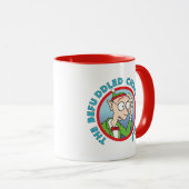 Mug L'elfe de Noël confus (Devant droit)