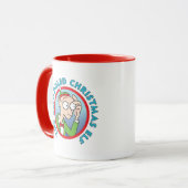 Mug L'elfe de Noël confus (Devant gauche)