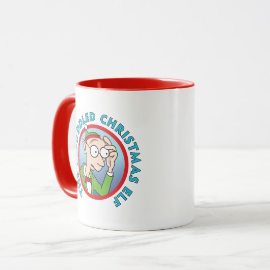 Mug L'elfe de Noël confus (Devant gauche)