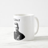 Mug Lemay -- Noir et blanc (Devant droit)
